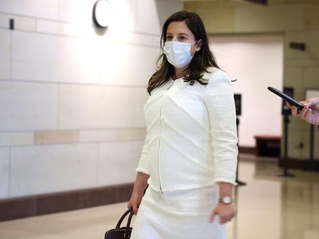 Trump loyalist Elise Stefanik has replaced Liz Cheney as GOP Chair. Picture: Getty Images/AFP