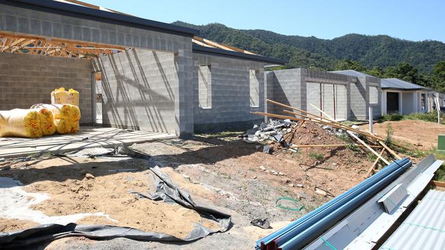 Demand for new houses in Cairns is at such high levels that council is facing a backlog of applications to approve. Picture: Brendan Radke