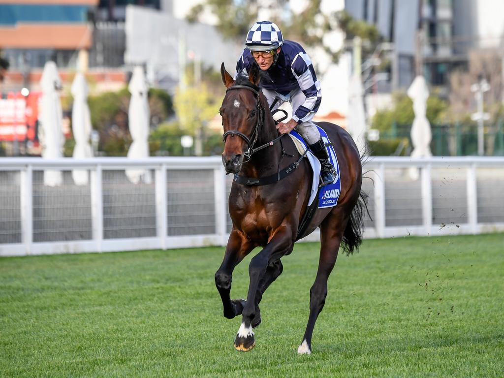 Keep going you're almost there. (Reg Ryan/Racing Photos via Getty Images)