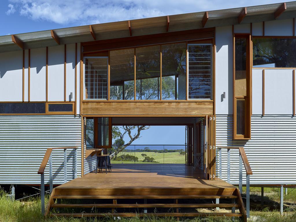 Waitpinga Retreat, by Mountford Williamson Architecture: 2016 SA Architecture Awards commendation for new houses. Picture: Phil Handforth