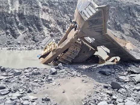 Investigations are ongoing into a dozer incident at Curragh mine (pictured) less than 12 hours before a man was seriously injured at Saraji mine when a dozer reportedly rolled 12 times down the dig face.