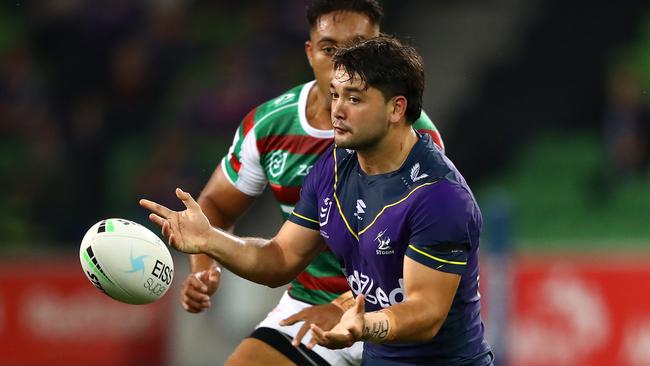 The Titans haven’t given up hope of signing Storm star Brandon Smith. Picture: Getty Images
