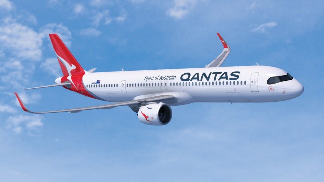 Qantas will receive its first Airbus A321XLR aircraft in early next year. Picture: Supplied