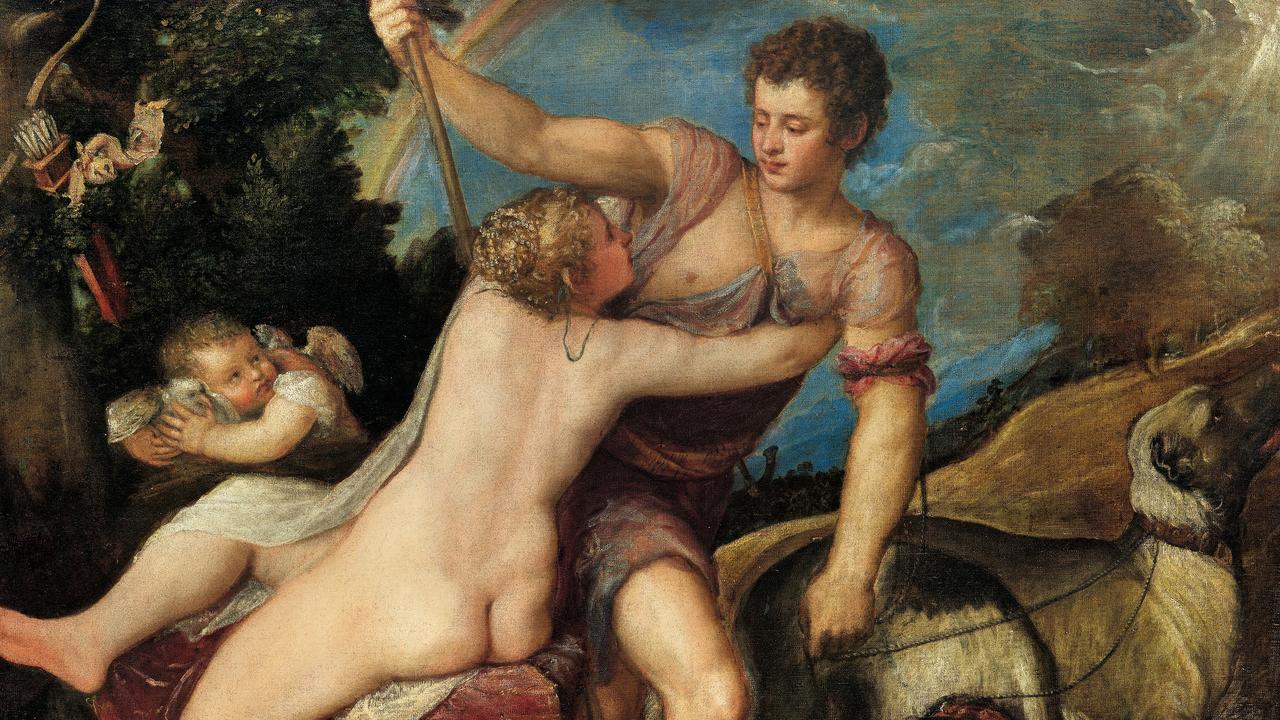 Titian’s Venus and Adonis.