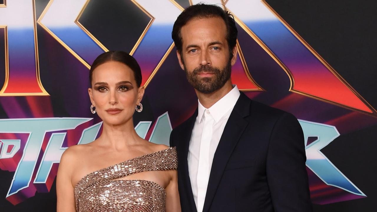 Natalie Portman and Benjamin Millepied. Picture: Jon Kopaloff/Getty Images