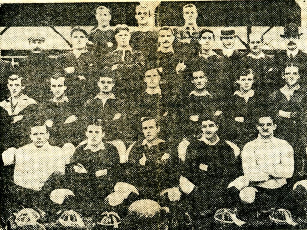 The 1909-1910 South Sydney Rabbitohs.