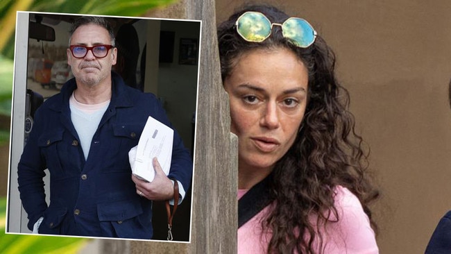 Socialite Elisha Dalah, 38, right, an associate and drug dealer of fallen Deal or No Deal star Andrew O’Keefe, left, gave CPR to O'Keefe when he overdosed. Pictures: Thomas Lisson/News Corp
