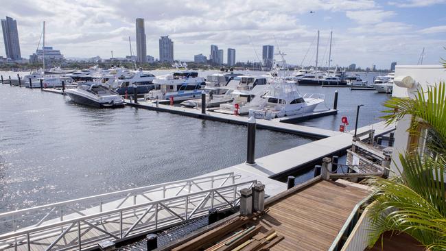 La Luna Beach Club at Marina Mirage. Picture: Jerad Williams
