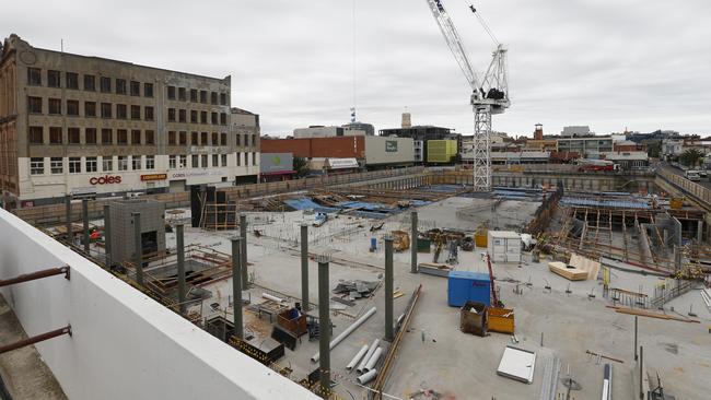 Prahran’s Cato St carpark was closed in January 2018 and is due to reopen mid 2019.   Picture: Valeriu Campan