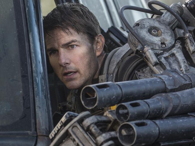 Tom Cruise lives on the edge in <i>Edge Of Tomorrow</i>.