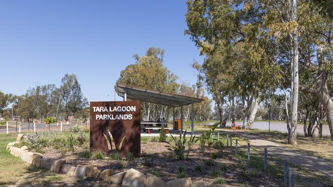 Mayor Paul McVeigh says the council has injected funds into Tara in projects such as the redevelopment of the Tara Lagoon Parklands. Picture: Mark Cranitch.