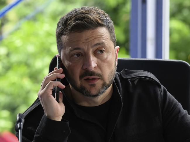 Ukraine's President Volodymyr Zelensky. Picture: AP