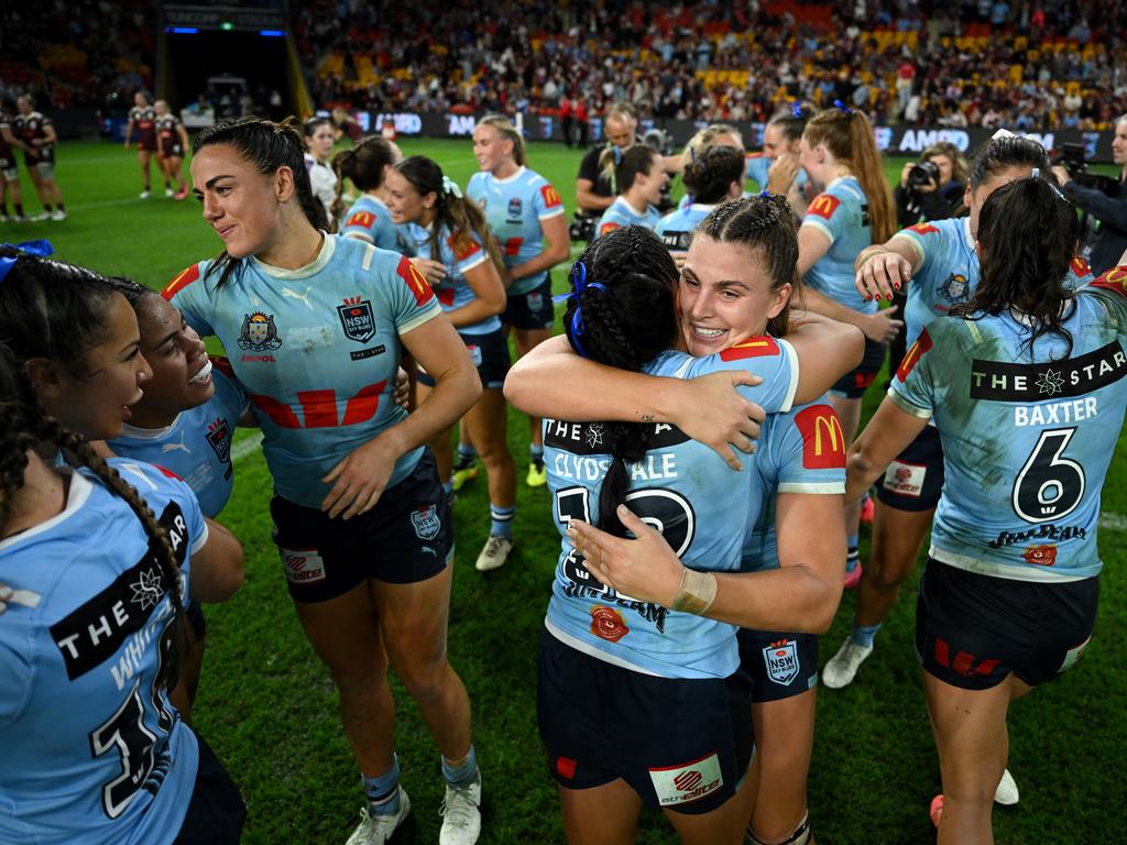 It’s official, Women's State of Origin is set to break the attendance record for a fourth straigh game, with McDonald Jones Stadium selling out for Game 2. Picture: NRL Imagery