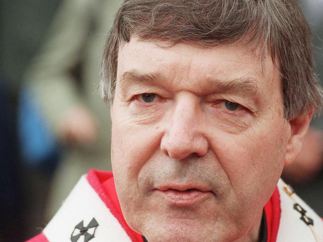 Archbishop George Pell pictured in 2000. Picture: Sasha Baskett