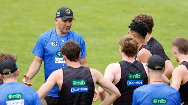 Adem Yze has given the Tigers a licence and confidence to take the game on. Picture: Dylan Burns/AFL Photos