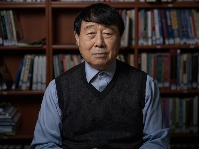 Former North Korean officer Sim Ju-il, 74, wants to get through to soldiers from the country he fled decades ago. Picture: Tim Franco/The Wall Street Journal