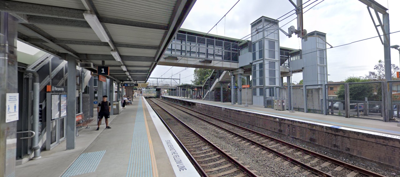 A 17-year-old boy was arrested after it was alleged he rode his motorcycle on the platform at Warwick Farm station.