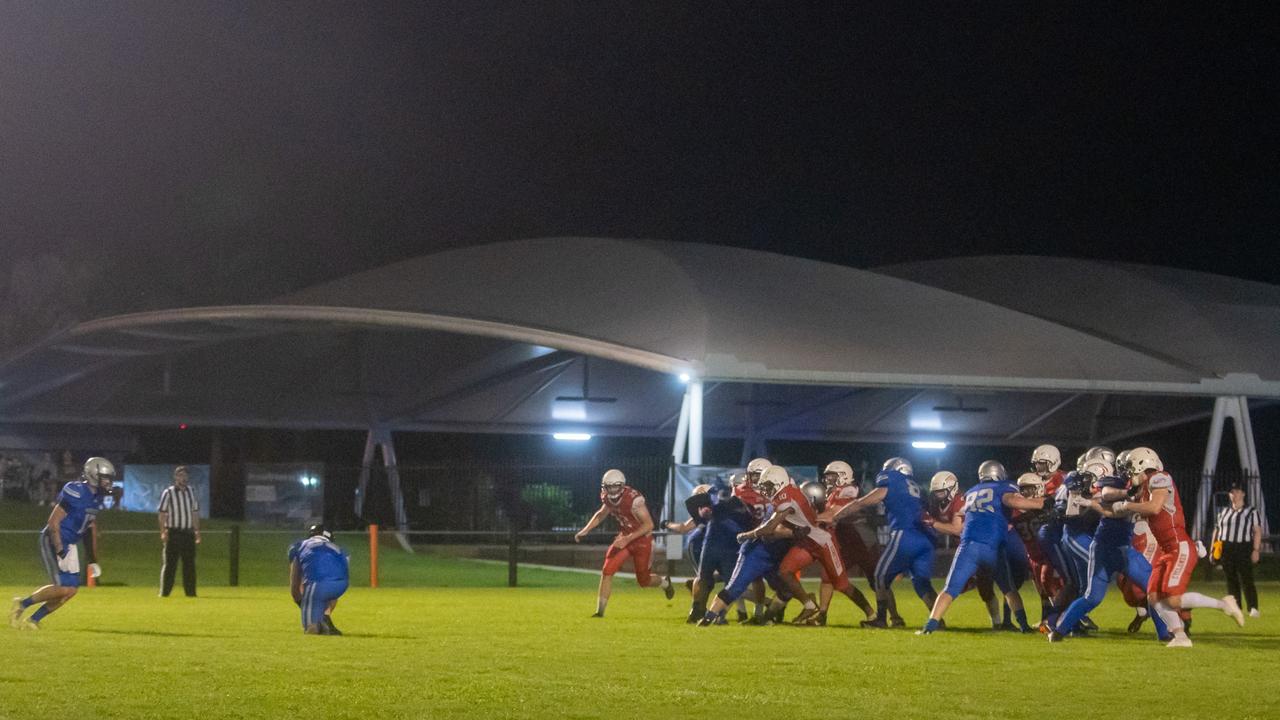 Mackay Gridiron vs Townsville Cyclones at West Tiger Park Walkerston. Saturday 20 January 2024 Picture:Michaela Harlow