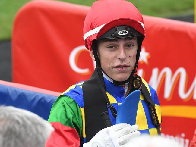 Baylee Nothdurft takes The Brotherhood on to win race one at Corbould Park.