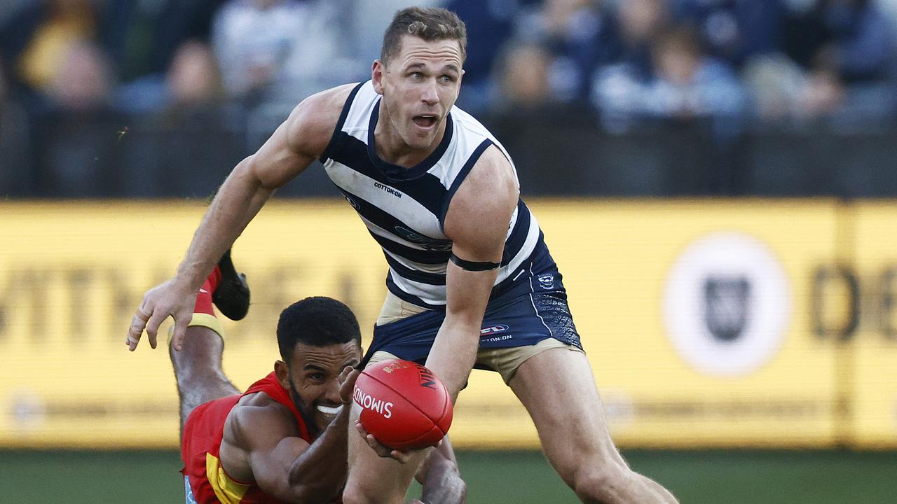 AFL 2021: Geelong Cats vs. Gold Coast Suns, Joel Selwood, coach Chris  Scott, coach Stuart Dew | Daily Telegraph