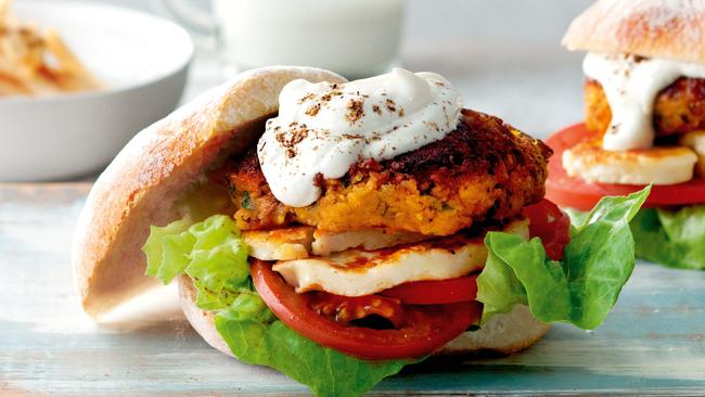 Pumpkin and haloumi are a match made in heaven.