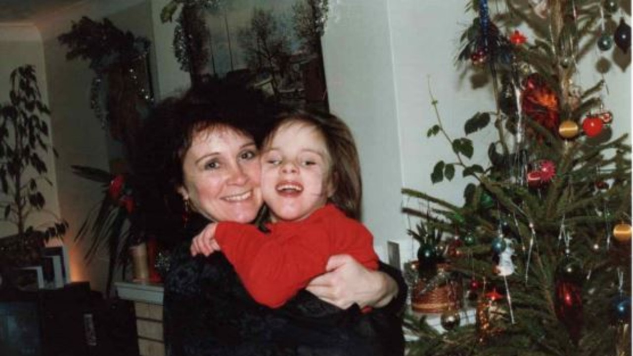 Annee Angell with her daughter Lindsey who has epilepsy.