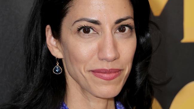 Huma Abedin is a former aide to Hillary Clinton. Picture: Michael Loccisano/Getty Images