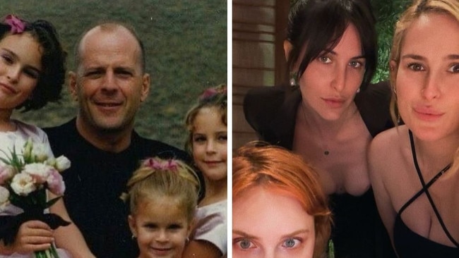 Bruce Willis' daughters trolled with clone comment