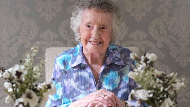 Betty Courtney 100th birthday (actual birthday is 11/01/2025) at 4pm at Bannockburn aged care centre. Picture: Mark Wilson