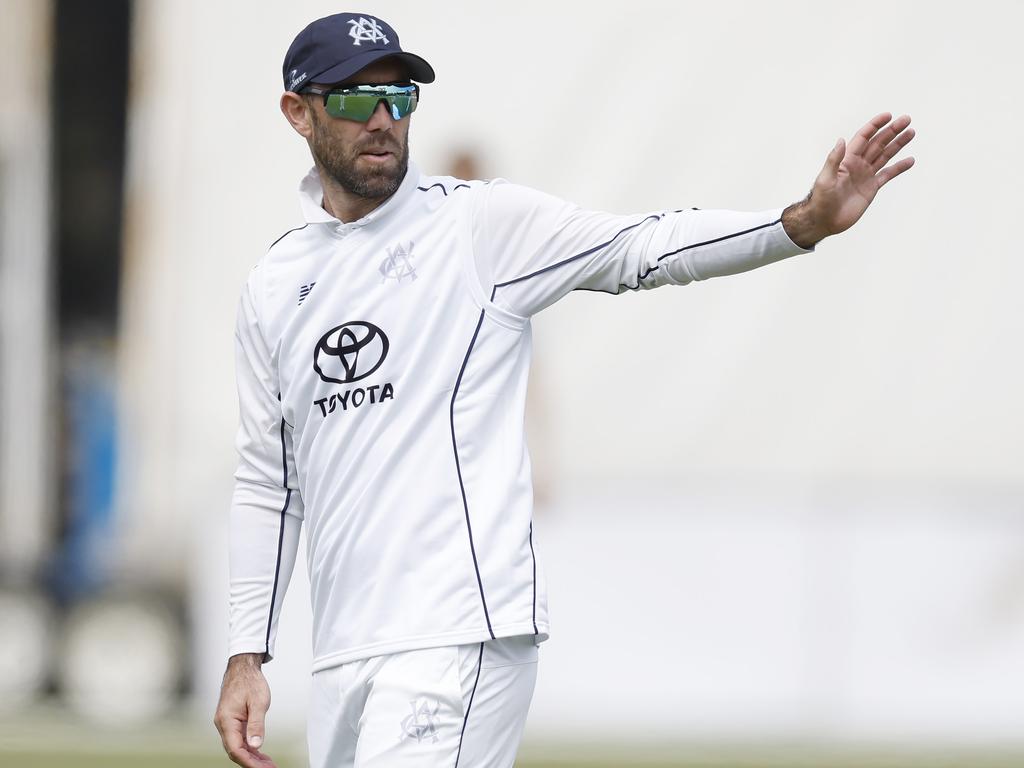 Glenn Maxwell in the field during the second XI match. Picture: Michael Klein