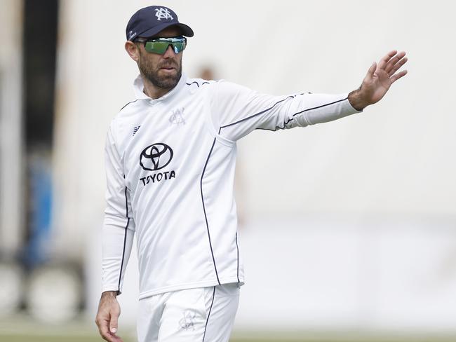 Glenn Maxwell in the field during the second XI match. Picture: Michael Klein