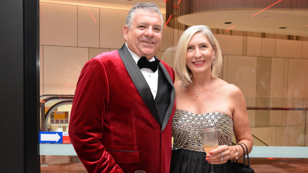 The 2024 FNQ Salvos Champs Ruby Ball at Cairns Convention Centre: Jason and Cindy Mombelli. Picture: Bronwyn Farr