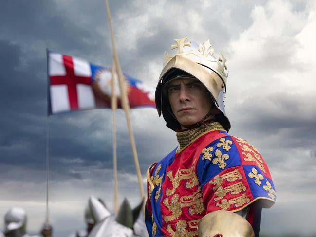 Harry Lloyd as Richard III in The Lost King. Picture: Graeme Hunter