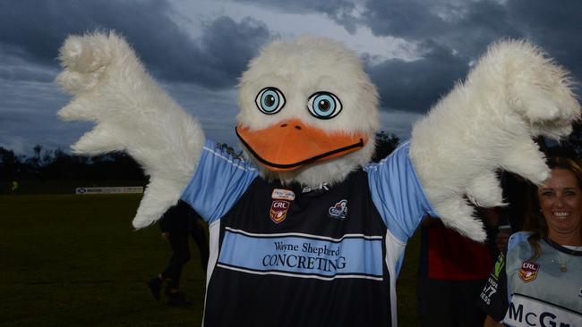 Ballina seagulls mascot.Photo Cathy Adams / The Northern Star