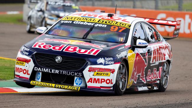 SvG mowed down teammate Jamie Whincup. Picture: Daniel Kalisz/Getty