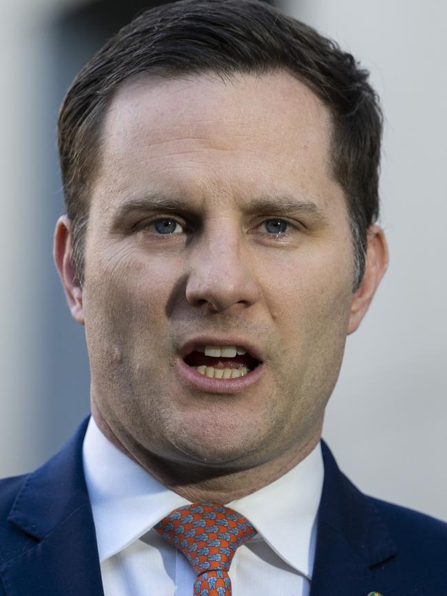 Minister for Immigration and Liberal frontbencher Alex Hawke. Picture: NCA NewsWire/Martin Ollman