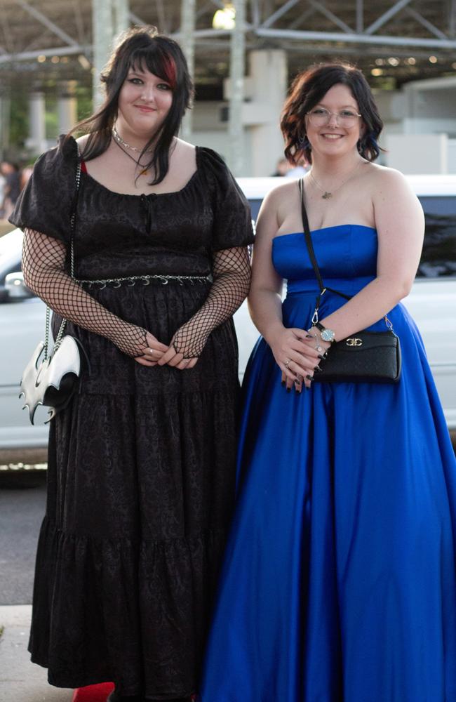 Izabell Hillier and Kiannah Russel at the Caloundra State High School formal 2024.