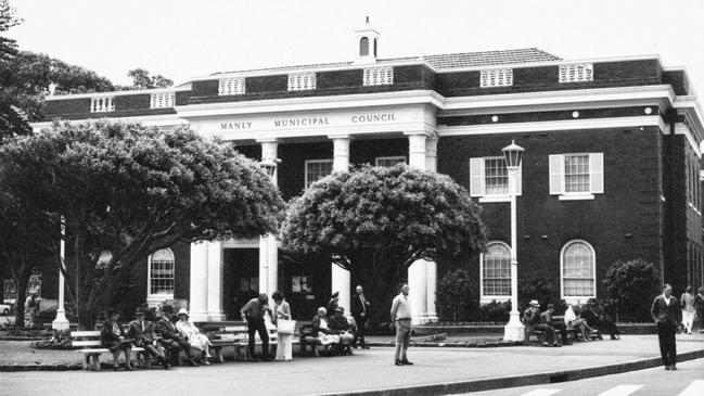 Manly Town Hall circa 1980. Picture Northern Beaches Library