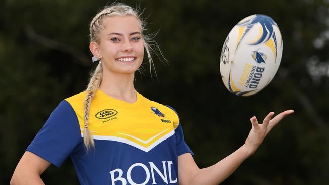 Bond University women's rugby player Eva Doblo