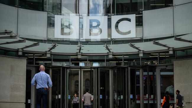 The BBC is under pressure to sack the presenter at the centre of the ‘explicit photos’ scandal. Picture: Getty Images.