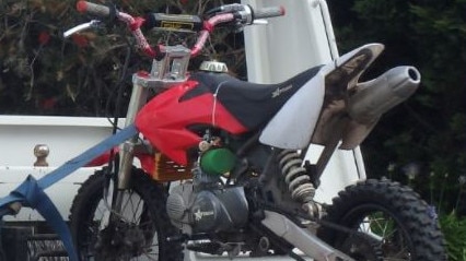 A monkey bike was impounded in Safety Beach after reports from residents.