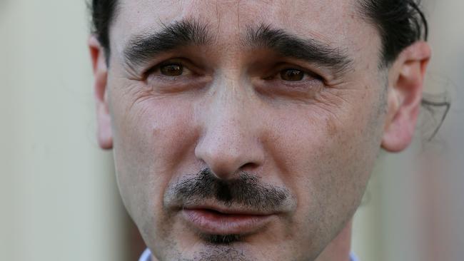 Lawyer Evan Hughes at the Launceston Supreme Court. PICTURE CHRIS KIDD