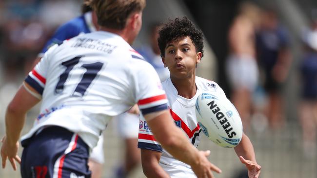 Isaac Fotu-Moala was outstanding for the Central Coast. Picture: Sue Graham