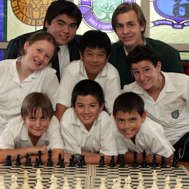 Jonas Muller, Brendan Baker, Kelvin Finke, (c l to r) Jessica Kinder, Kantley Wu, Steven Cooke, (b l to r) Toshi Kimura and Ric Kaspar.