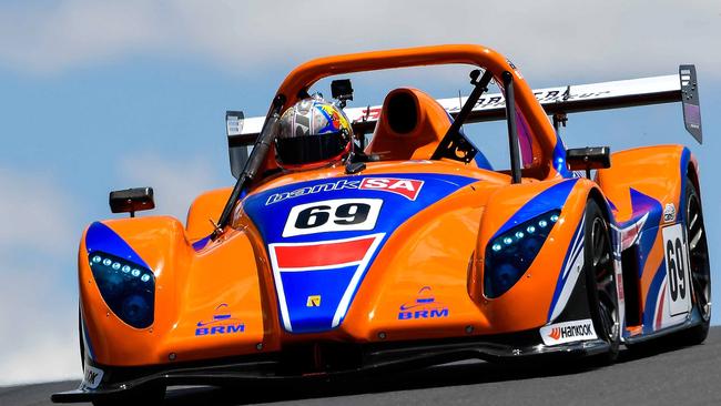 Radical Australia Cup cars are competing as a support category at The Bend.