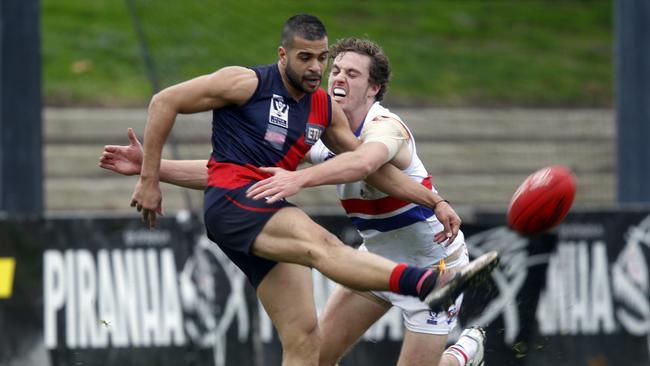 Ahmed Saad enjoyed a brilliant debut season at Coburg. Picture: Richard Serong.
