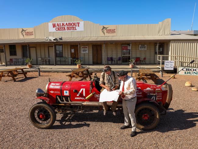 The globe trotting Bean team have made it to Australia. Picture: Nigel Wright