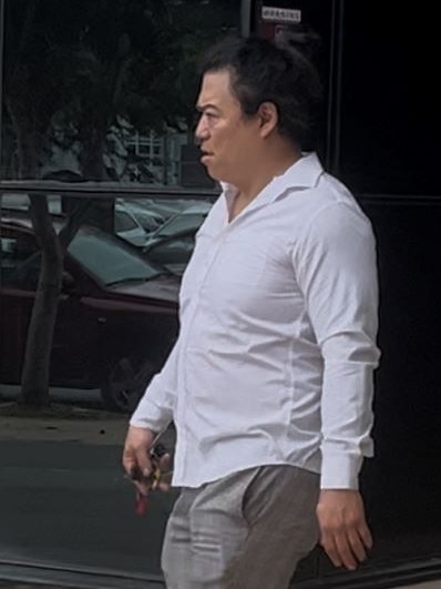 Ito leaving Southport Courthouse on April 24, 2025. Picture: Emily Walker
