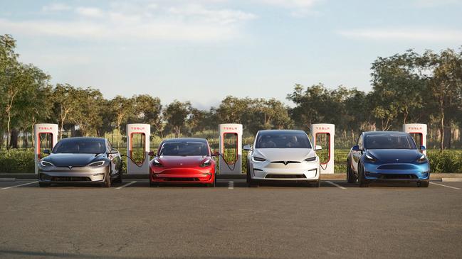 Tesla brand has a small number of variants but scores high on strategic vision