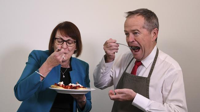 Susan Templeman and former Labor leader Bill Shorten